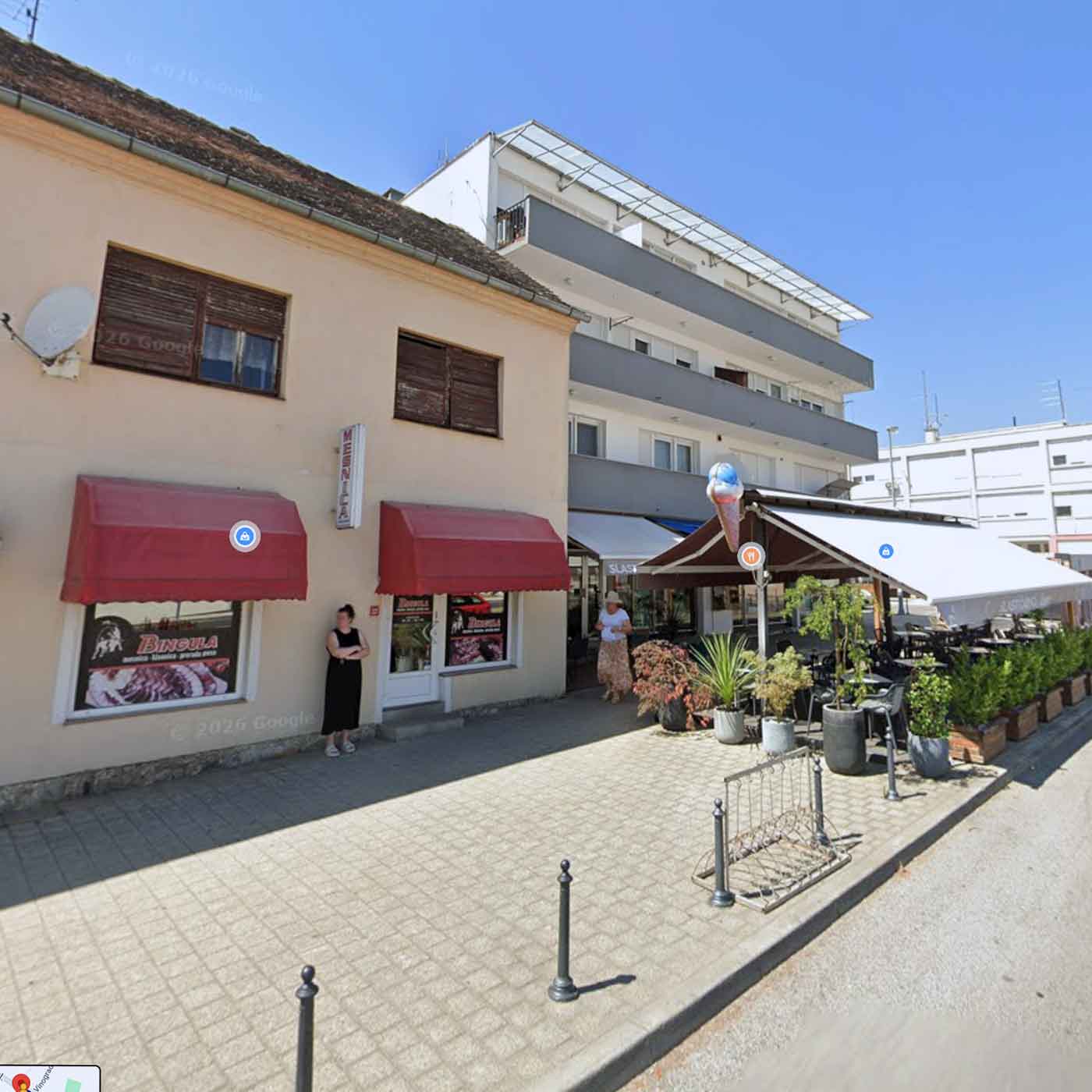 Izlog poslovnice Bingula u Popovači